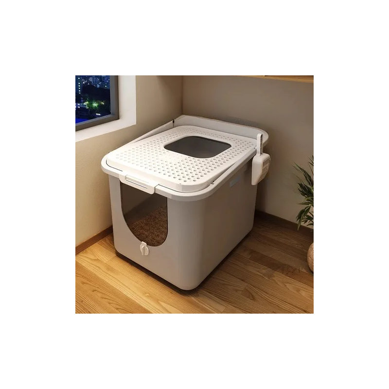 Gower Plastic Litter Box, Green