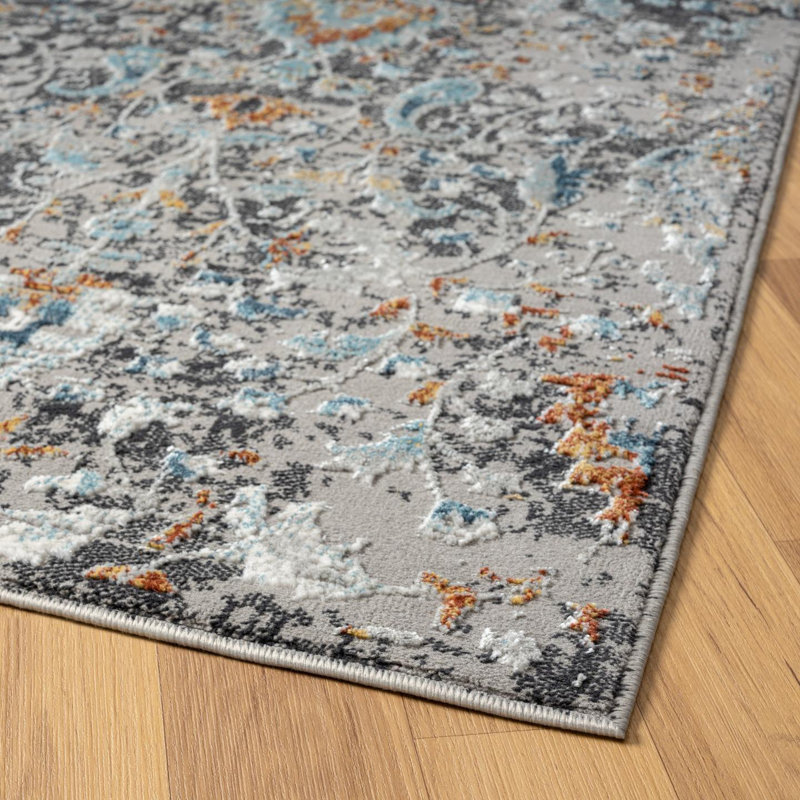 Tapis rectangulaire Deidree, Rectangle 3 pi 10 po x 5 pi 4 po