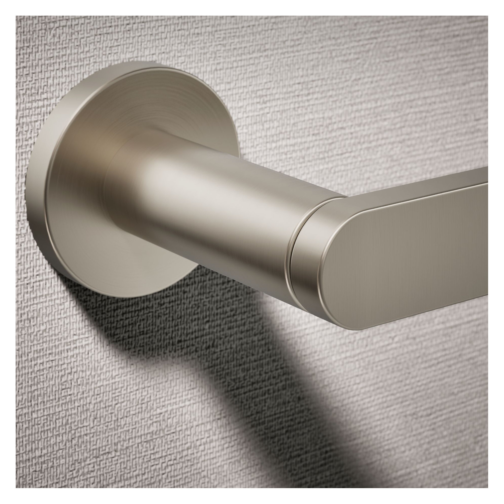Wall Mount Toilet Paper Holder, Gray