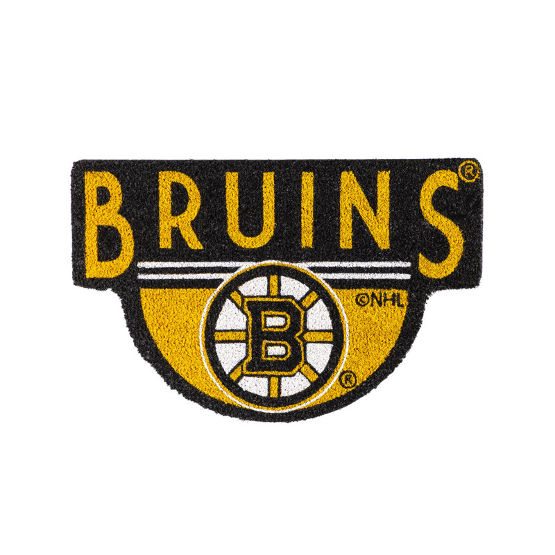 NFL Shaped Coir Outdoor Welcome Mat, Bruins
