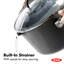 OXO 6 qt. Non-Stick Hard-Anodized Aluminum Stock Pot with Lid