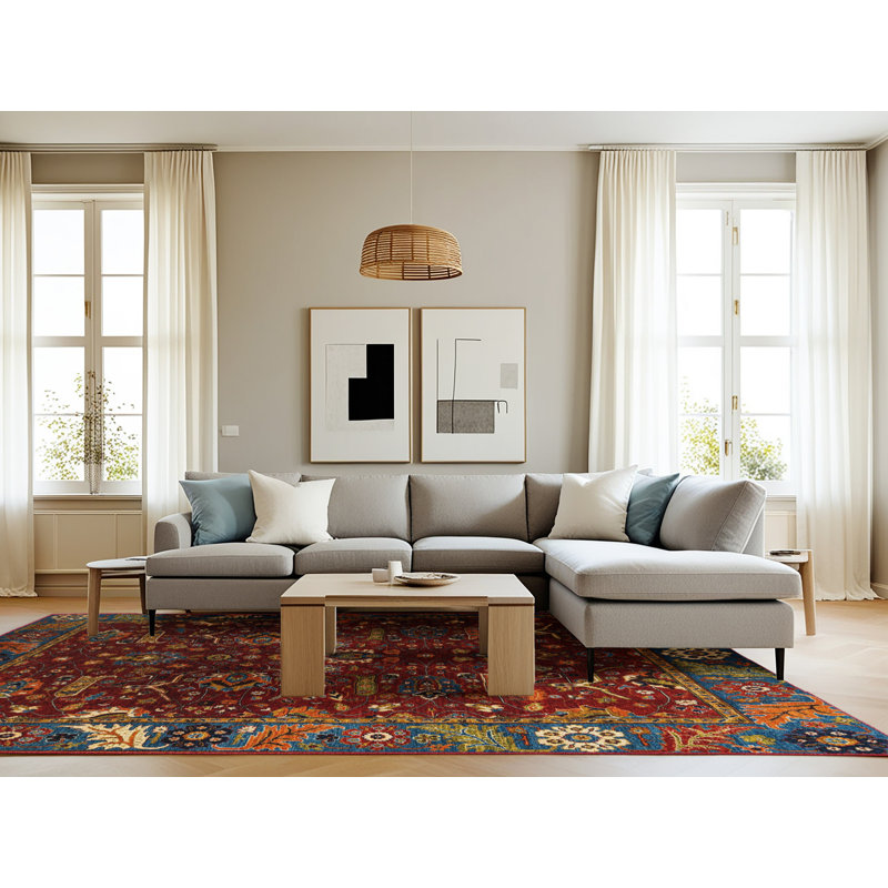 Marda Oriental Indoor Rug, Rectangle 8' x 10'