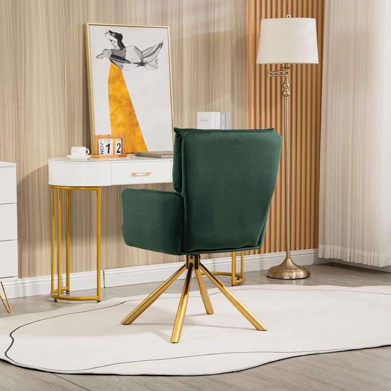 Fauteuil de maquillage Etian, Vert