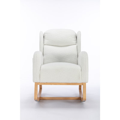 Shenard Solid Wood Rocking Chair