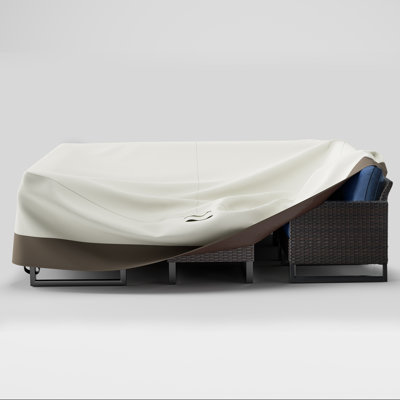 High-Quality 600D Oxford Fabric Outdoor Furniture Cover With Handles And Storage Bag