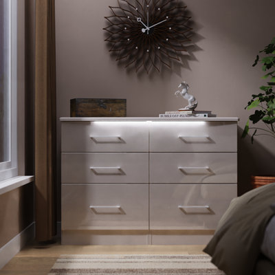 112cm W 6 - Drawer Chest of Drawers