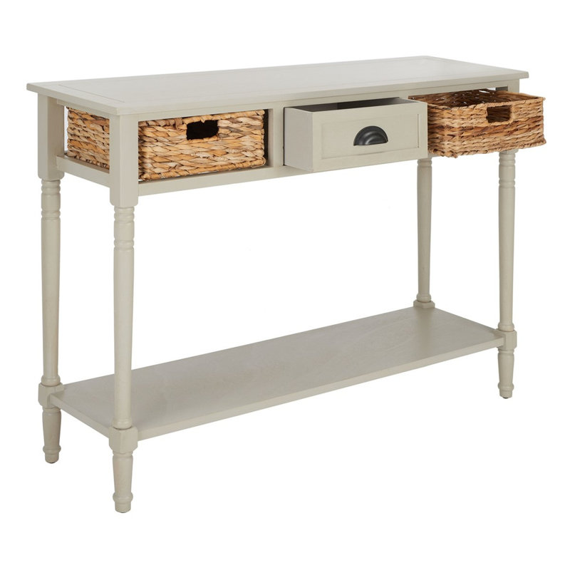 Console Popovich avec rangement, Gris rétro