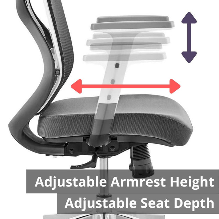 Inbox Zero Ergonomic Task Chair with Headrest, Dynamic Lumbar Support and  3D Armrests for gaming & Reviews