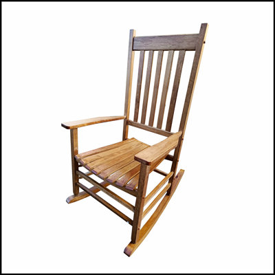 Stylish and Durable Balcony Porch Adult Rocking Chair, Perfect for Relaxation and Outdoor Comfort
