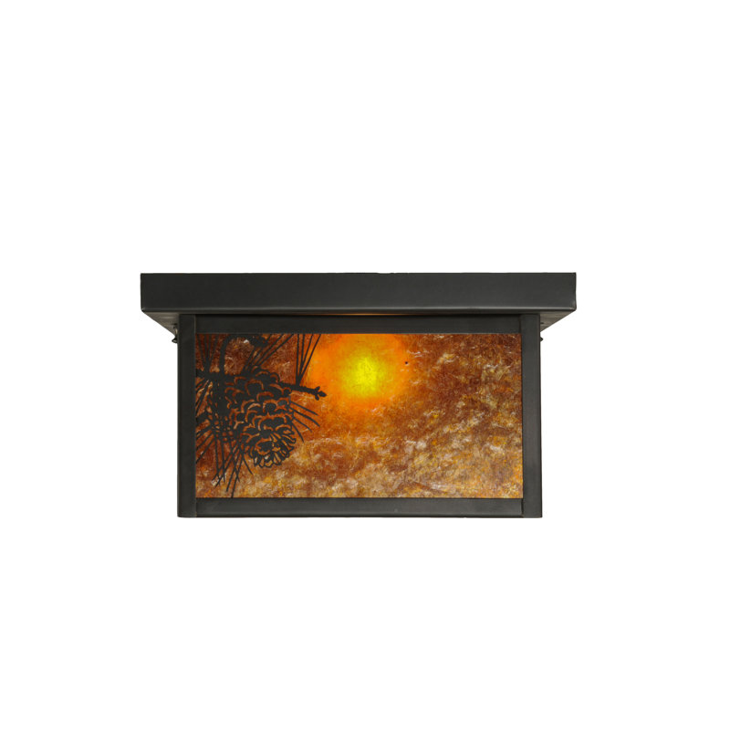 Dragen Mica Flush Mount
