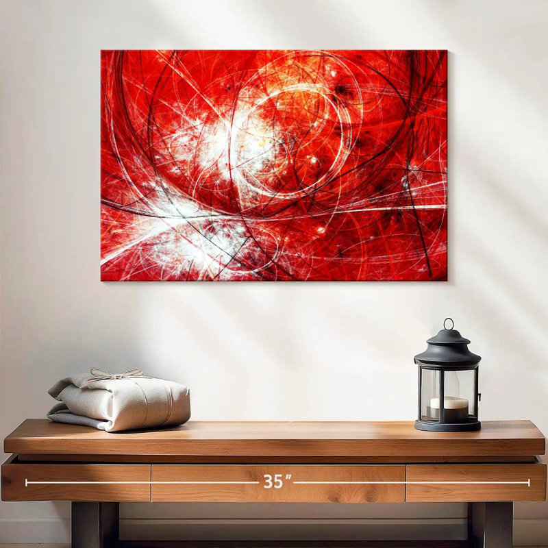 Avery Crimson Universe Abstract, H 16 po x l 24 po