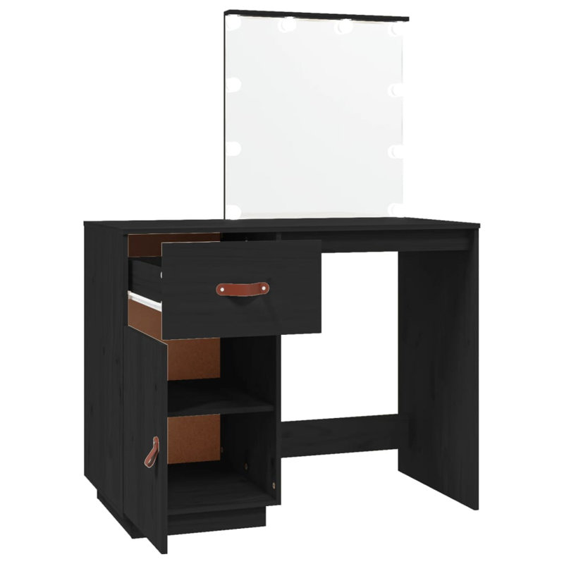 Magon Dressing Table, Black