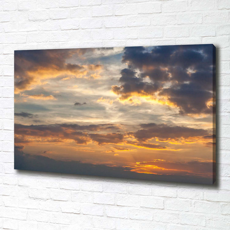 Sunset - Wrapped Canvas Print