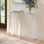 Vetra Clear Acrylic Console Table