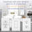 Radiant 2-Gang Decorator Rocker Screwless Wall Plate with Microban