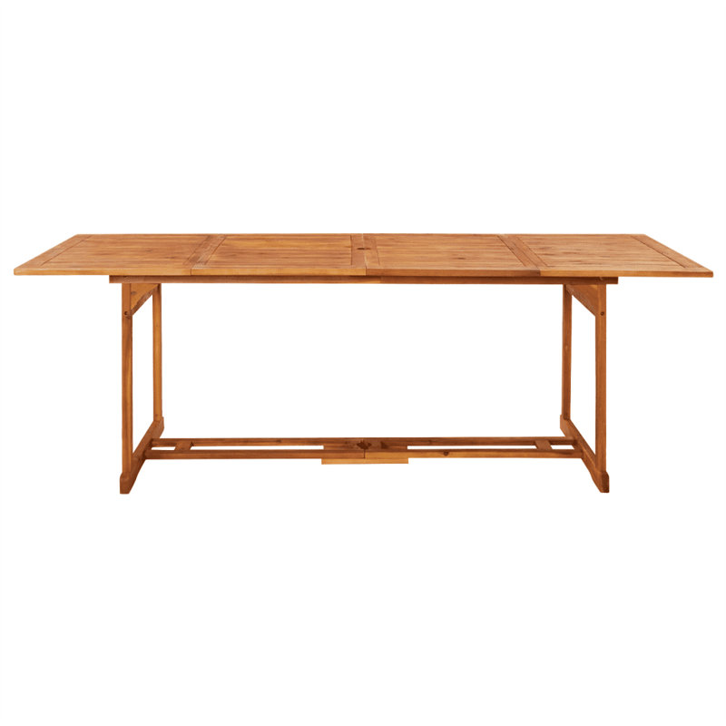 Menachem Acacia Outdoor Dining Table , cm W 90cm cm D, 75cm H x 220cm W x 90cm D