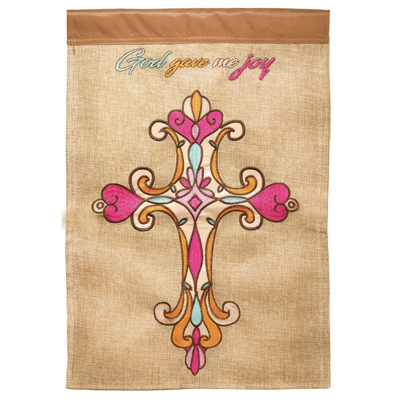 Double Sided 18'' H x 13'' W Polyester Garden Flag