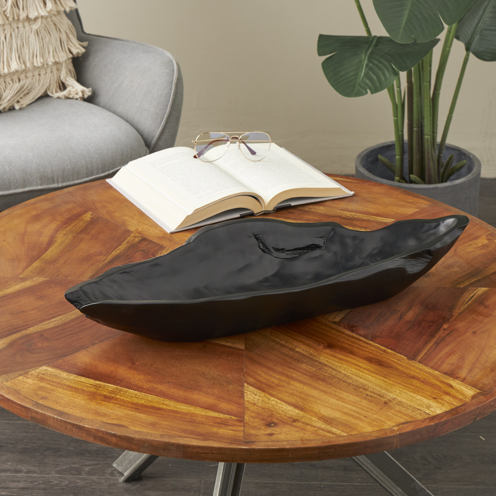Handmade Teak Decorative Tray