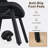 60" Wood Dining Table Set With 6 PU Leather Chairs-114023451-125797562