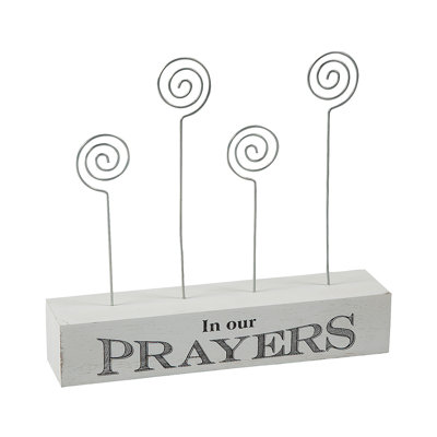 Porte-photos de table Fun Express In Our Prayers