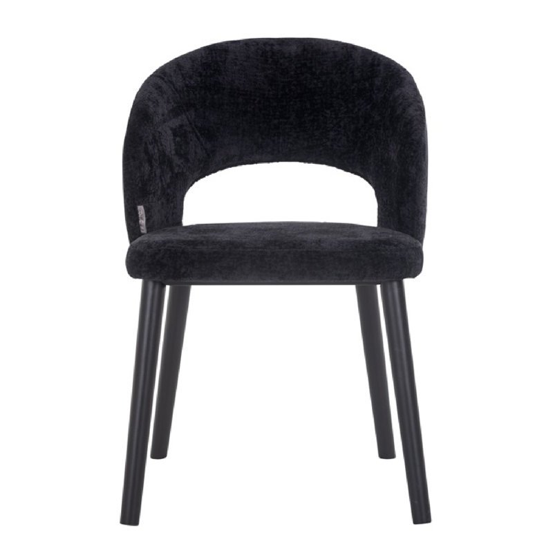 Chaise Savoy, Noir