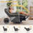Recliner Chair, 360° Swivel Recliner with Heat & Massage, Chenille Upholstered Manual Recliners with Side Pockets-129205144