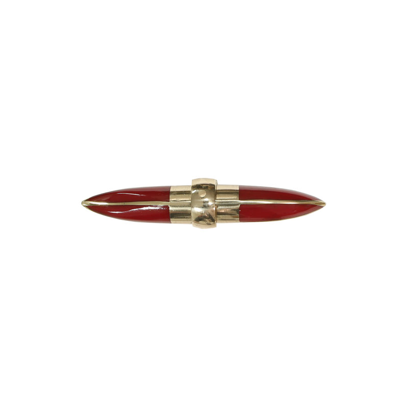 Lenny Novelty Knob, Red