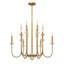 Oakhurst 12-Light Chandelier in Antique Gold-1420227929-1420227926