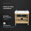 Ensemble de meuble-lavabo simple OVE Alice-138895118-138895120