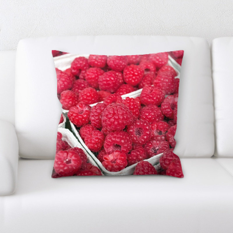 Microsuede Throw Pillow