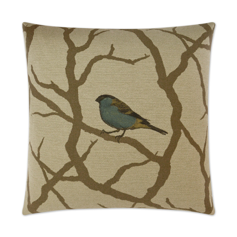 Pyrhulla No Decorative Addition Feather Throw Pillow