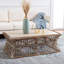 Table basse en bois massif Locke-704345500