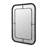 Allyzon Metal Flat Wall Mirror