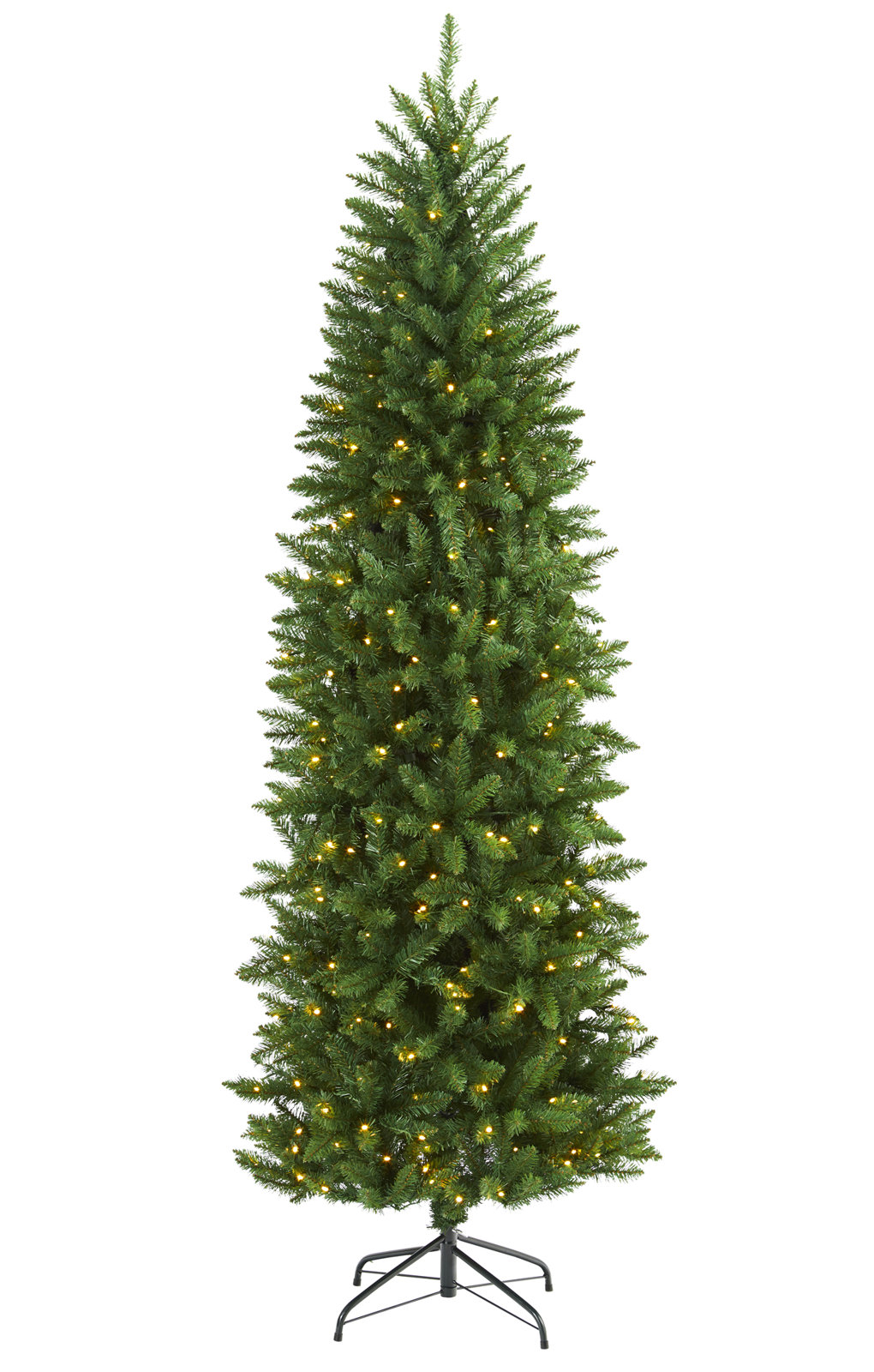 Lighted Artificial Christmas Tree, 7' H