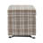 Multifunctional Gliding Ottoman, Upholstered Accent Footrest & Extra Seating For Living Room, Bedroom