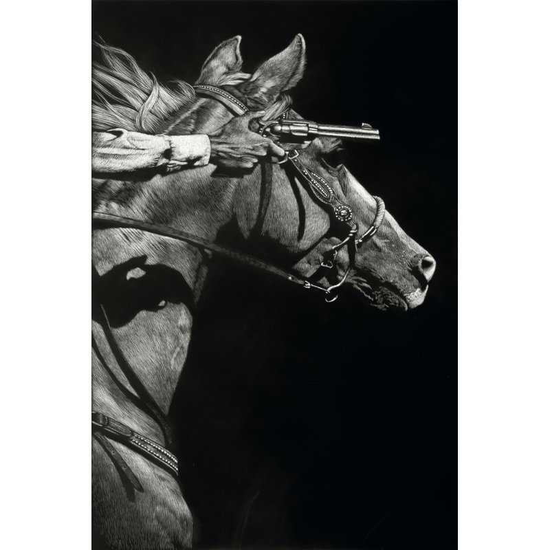 Getaway Vehicle II by Julie T. Chapman - Wrapped Canvas Print, 76cm H x 51cm W x 3.8cm D