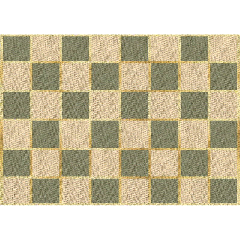 Tapis 100% à motif lavable à la machine 2989, Rectangle 2 pi x 3 pi