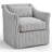 30" Wide Modern Cozy Soft Upholstered Swivel Accent Chair With Lumbar Pillow-796316292