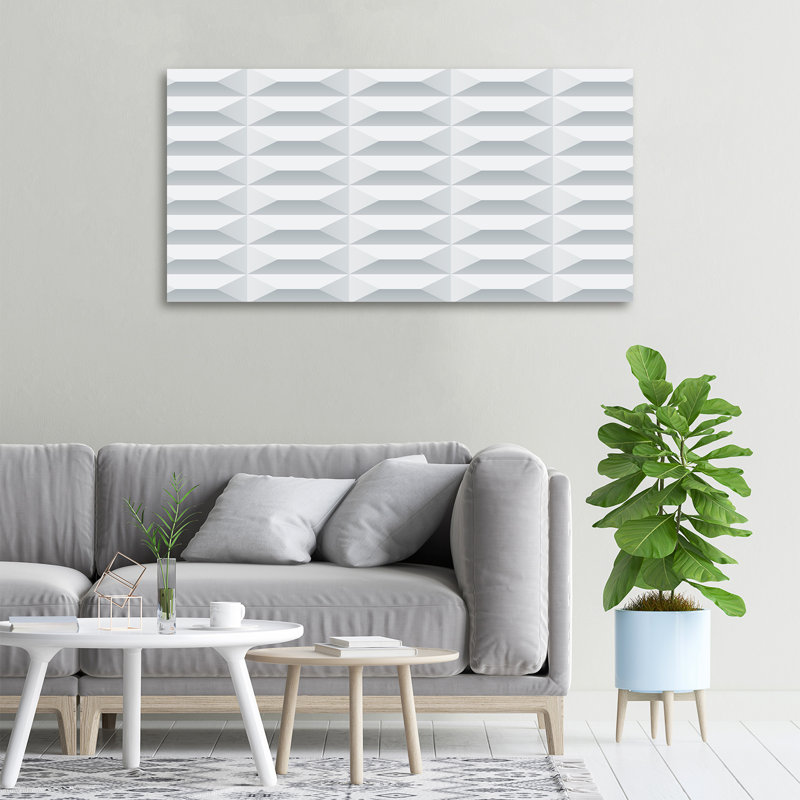 Geometric Background - Wrapped Canvas Print