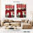 Aime Red Grunge Brooklyn Bridge-108439068
