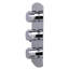 Mélangeur de douche thermostatique à 3 voies-12517463