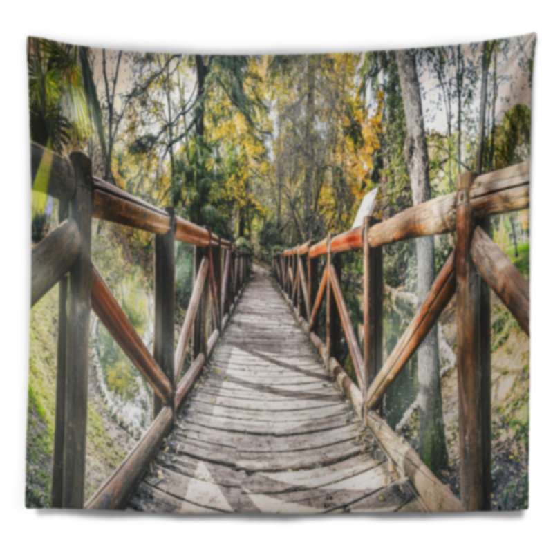 Polyester Tapestry, 50" H x 60" W