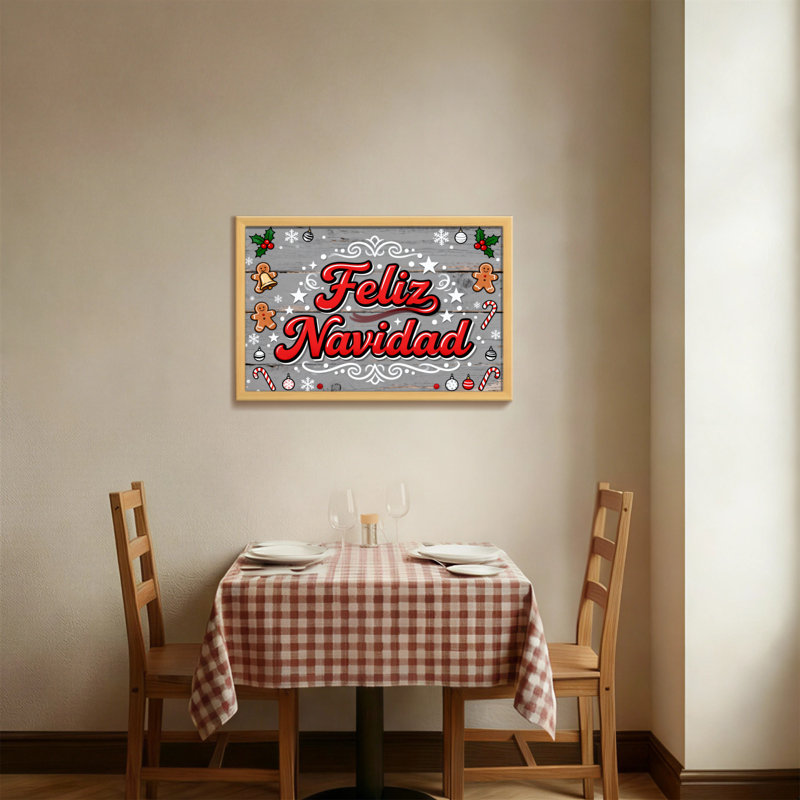 Motif de décoration de Noël «Merry Christmas»
