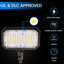 Projecteur extérieur de sécurité à DEL 50W (ensemble de 6)