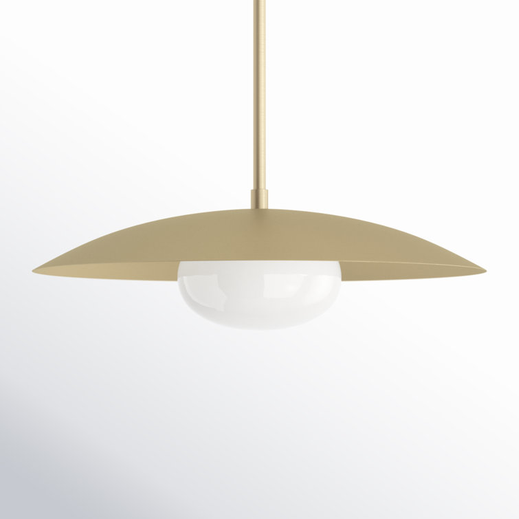 Del Single Light Metal Dimmable Pendant