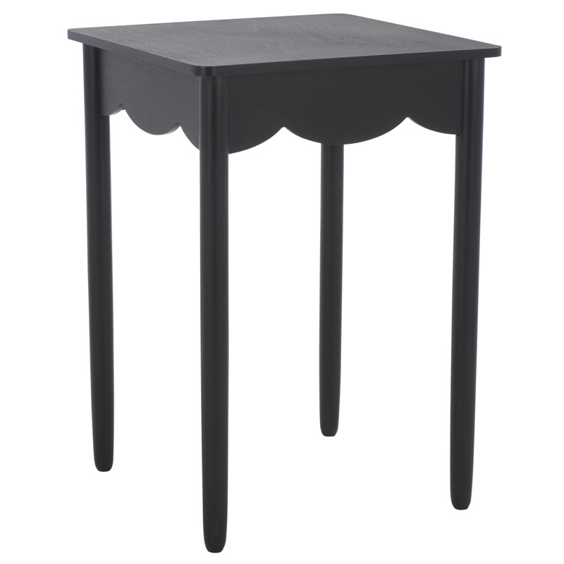 Gerin Accent Table, Matte Black