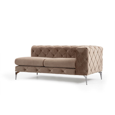 Fawnlily 135.4" Upholstered Modular Sofa