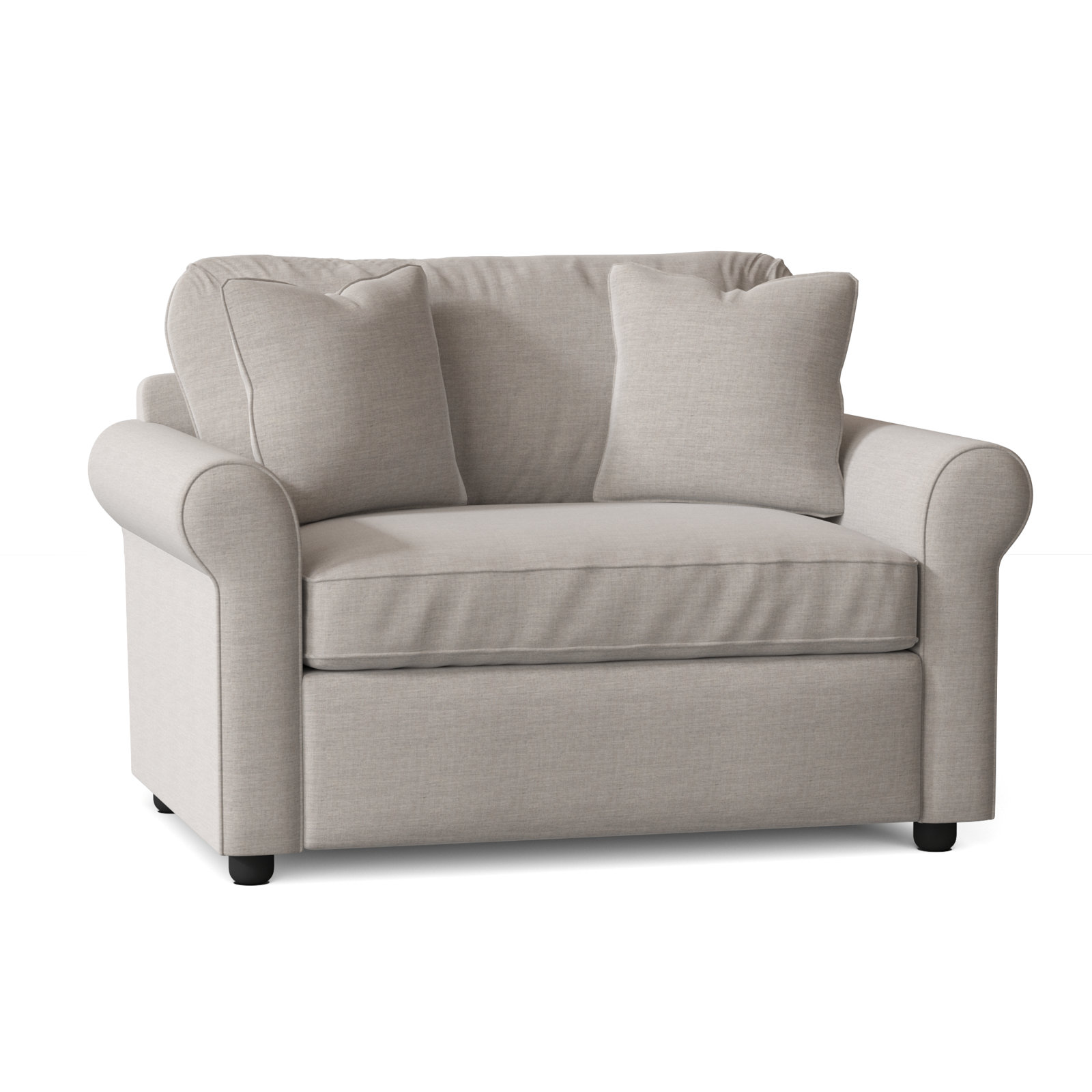 Warrington Upholstered Accent Chair, Cast Silver Sunbrella®