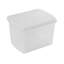 Wham Clip Rectangular Plastic Storage Boxes with Secure Clip Lock Lid Clear/Clear/Clear