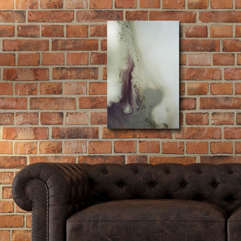  «Tranquility Dance 1» par Petra Meikle de Vlas, art mural en verre acrylique, 16 po x 24 po, H 24 po x l 16 po